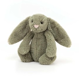 Jellycat Peluche Bashful Fern Bunny Small - l : 9 cm x H: 18 cm