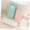 Minkissy 5sets Hand Wash Soap Sheets Box Travel Soap Sheets