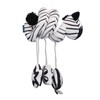 Baby Plush Animal Stroller Toys Black and White Spiral Activity