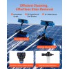 33 ft Extendable Aluminum Telescopic Pole Kit Solar Panel Cleaning