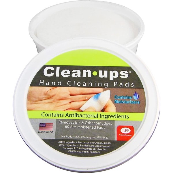 Clean-Ups Hand Cleaning Pads (Pack of 60) [Set of 2]2