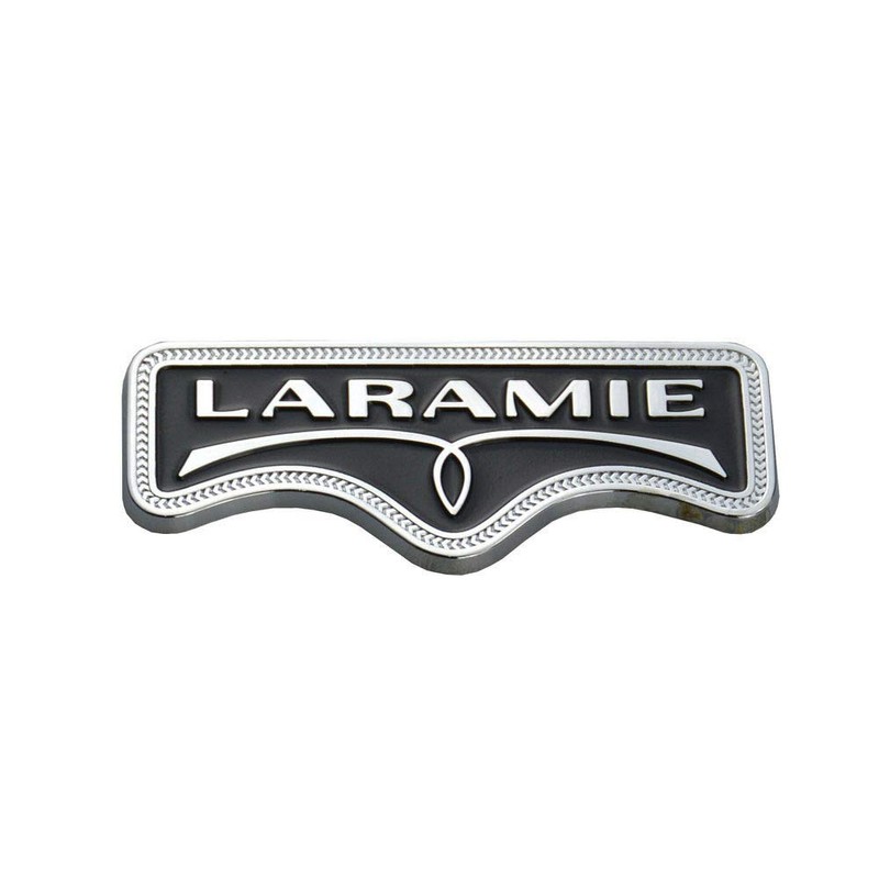 2 Pack LARAMIE Emblem Badge Sticker Tailgate Compatible For Ram