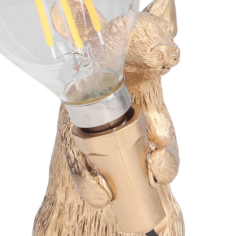 Modern Resin Mouse Lamp E12 Creative Desktop Decoration Animal Lamp