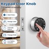 FITNATE Keypad Door Knob Lock, Electronic Door Knob with Keypad