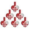 6 Already-Made Danish Heart Baskets. Handmade and Ready for Decorating