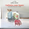 Spectrum Lazy Susan Organizer, Hexa 3 Divider with Removable Bins