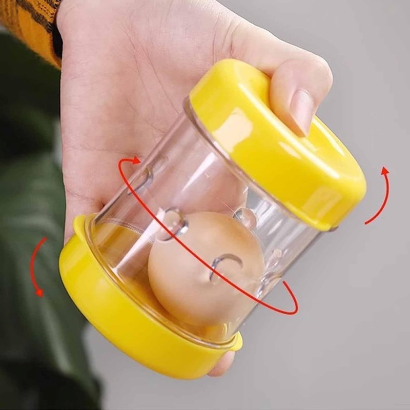 2pcs Boiled Egg Peeler Manually Boiled Egg Peeler, Egg Cracking