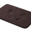 Memory Foam Coral Fleece Non Slip Bathroom Mat, Super Soft