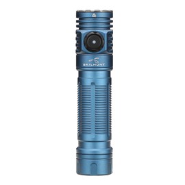 SKILHUNT M200 Bright Magnetic USB Rechargeable LED Flashlight for EDC, Outdoor, Rescue, Searching, Hiking and Emergency (Blue, TN Cool White)