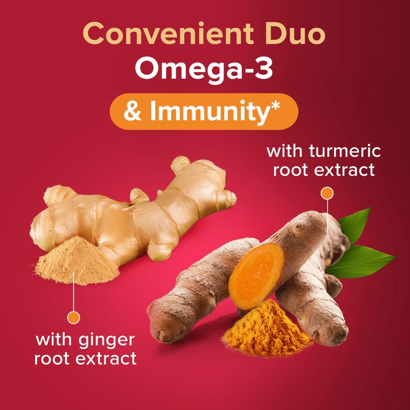 Seven Seas Omega-3 Fish Oil and Immunity, With Vitamin C,