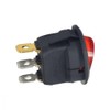 Round Red Illuminated On/Off Switch for The Kidzone 12V Bumper