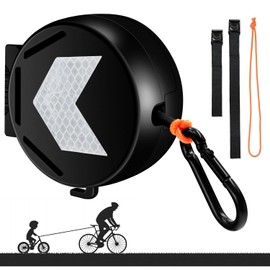 JINYJIA Tow Rope Bicycle Children, 2 m Children's Bicycle Tow Rope, Retractable Parents Child Bicycle Tow Rope, Bicycle Pull System Load Capacity 264 lbs, for Children's Bikes, Children's MTB Bike