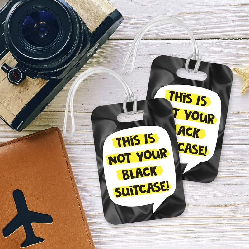 LT013 This is not Your Black Suitcase! Novelty Funny Unique