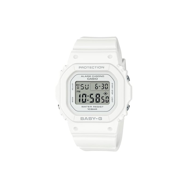 Casio BGD-565 Baby Watch, white, 1 piece, Super Illuminator (New