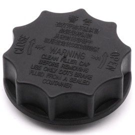 HAOTOM Brake Master Cylinder Cap Compatible For Mazda Protege 2001 2002 2003 Brake Fluid Tank Reservoir Cap Black