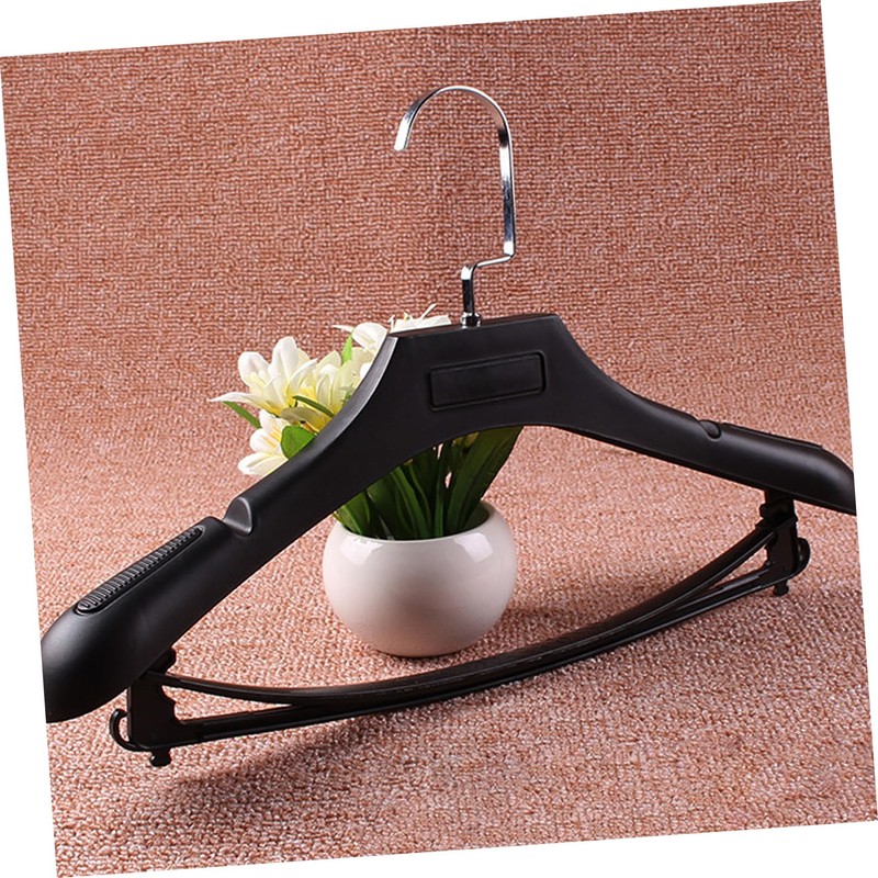 BUGUUYO 10pcs Clothes Hanger Cross Bars Non Slip Hanging Pant