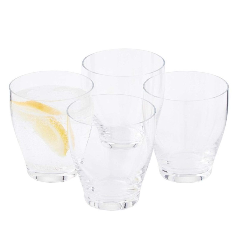 Nambe Vie Double Old Fashioned Glasses (Set of 4)