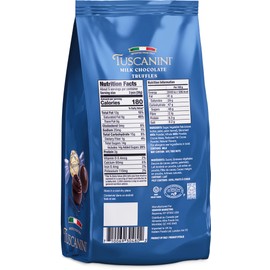 Tuscanini Fine Italian Milk Chocolate Truffles, Milano, 5.4oz (2 Pack) | Gourmet Italian | Premium Gift | Perfect for Holidays & Celebrations