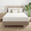 AllerEase Organically Grown Soft Cotton Top Fitted Mattress Pad- Twin