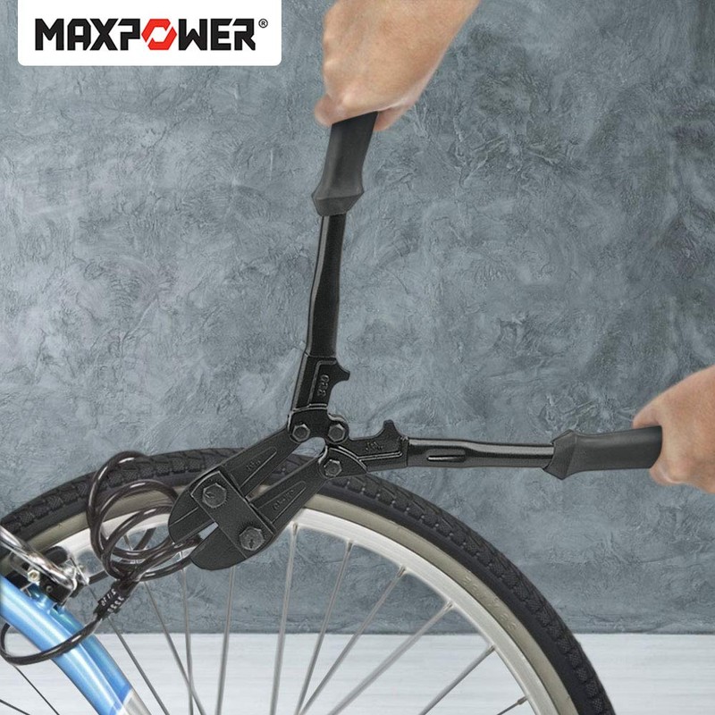 MAXPOWER 14-Inch Heavy Duty Bolt Cutter, Hardened Chrome Molybdenum Steel