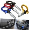 ULTECHNOVO Aluminum Towing Hook for Car Front Bar Tow for