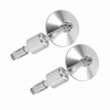 1 Pair 7/8" Round Handlebar Bar End Rear View Mirrors