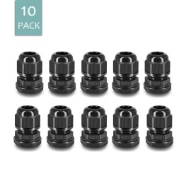 digi-office Waterproof Junction Box Large Small ABS Plastic Enclosure Project Case White DIY - Accessories- Connector 10PCS