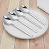 Nesmilers 12 Pieces Dessert Spoon, Stainless Steel Teaspoons Set