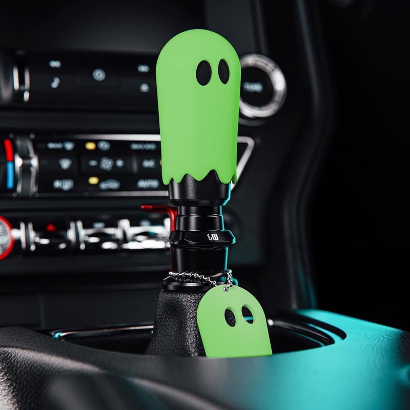 Glow Ghost Shift Knob - Universal Gear Knob w/ 3