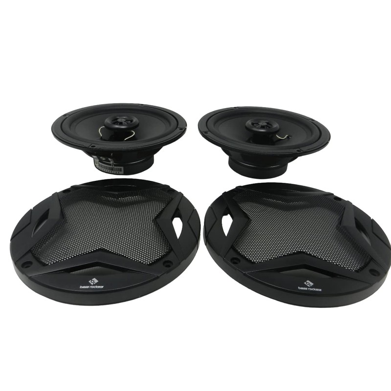 Bass Rockers BR650 6.5" 2-Way Car Audio Coaxial Speakers |