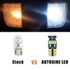 AUTOGINE 8 Piece White Interior LED Lights Kit for Toyota