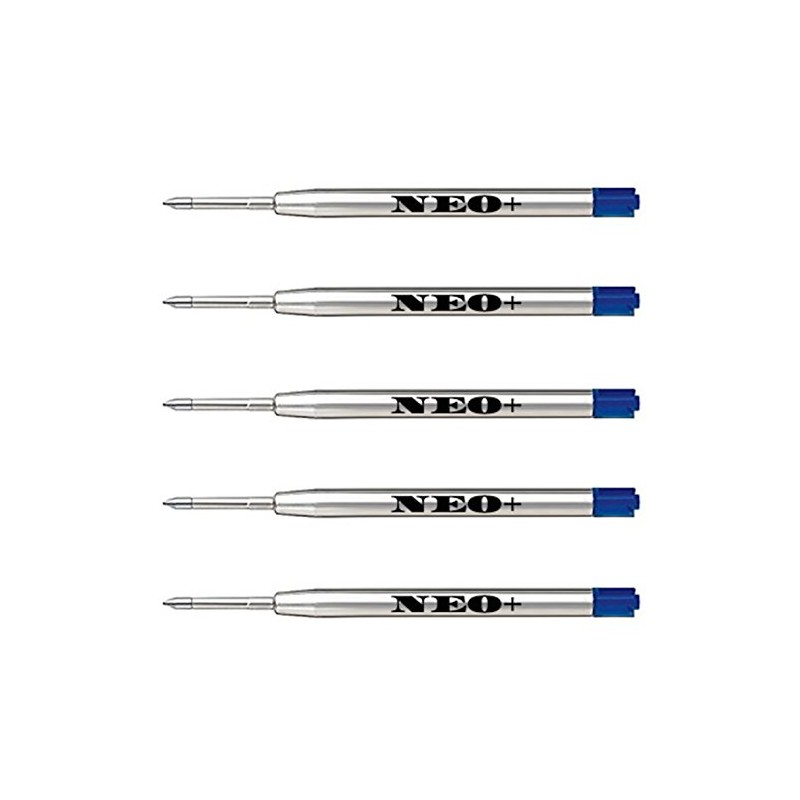 Quality Ballpoint Pen Refills, Medium Point. Compatible with Parker Ball
