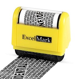 ExcelMark - Sello de robo de identidad rodante (grande)