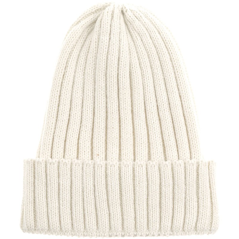 BYOS Unixex Midweight Daily Cozy Cool Solid Solid Ribbed Knit