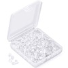 iBayam Silicone Earring Backs Earring Backings 1200 Pcs Soft Clear