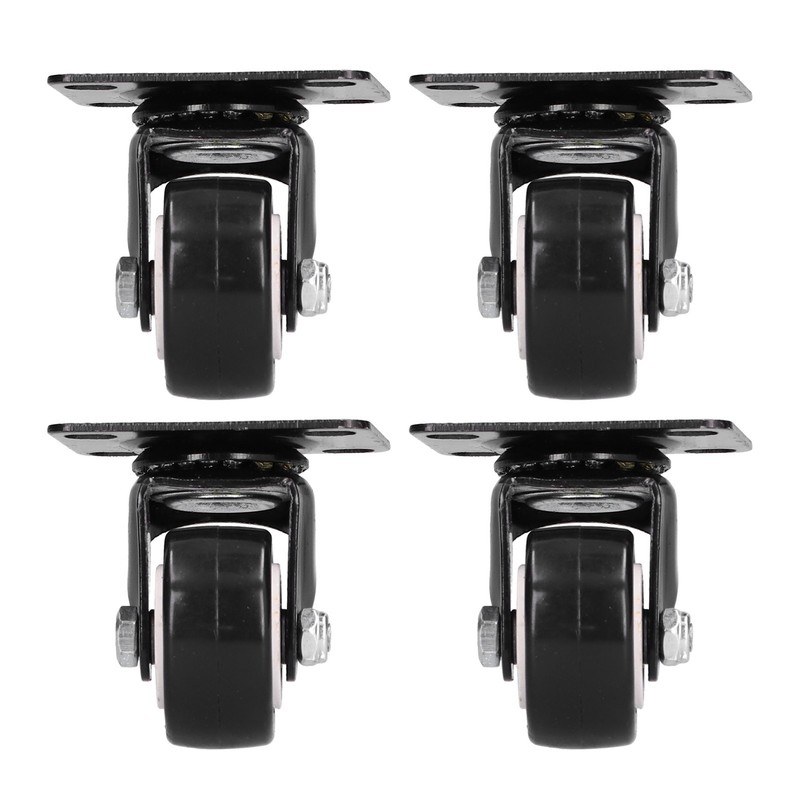 4pcs Caster Wheel 360 Degree No Noise Caster Fit for
