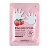 Tonymoly Lovely Mascarilla Manos Durazno Nutre Suaviza