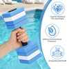 2 Pack Aquatic Exercise Dumbbells Swim Dumbbells High Density EVA