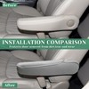 VKGUG 2PCS Car Front Seat Armrest Cover Compatible with Honda
