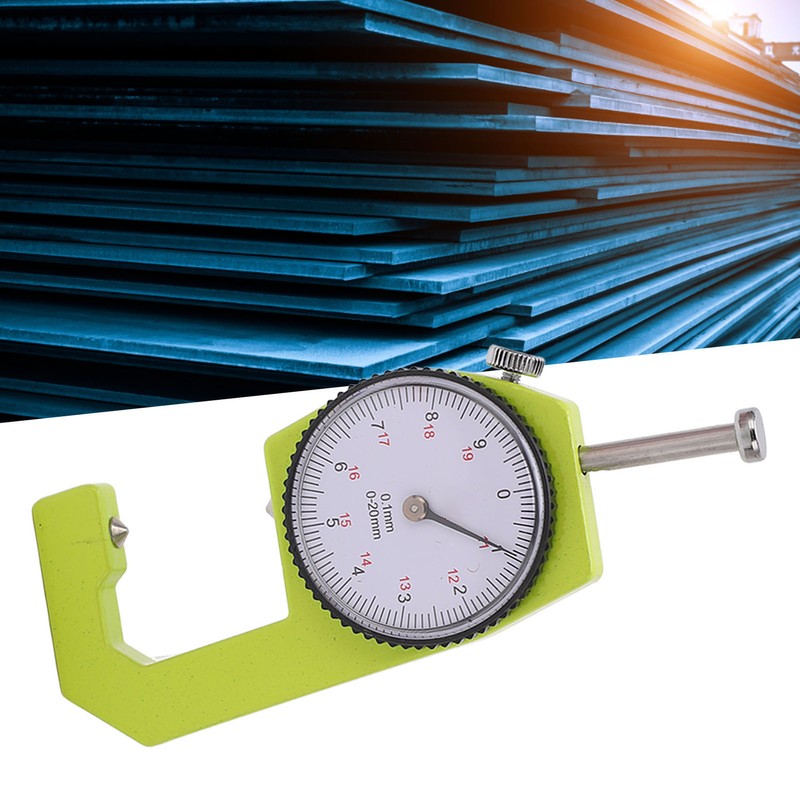 Thickness Meter 0.1mm Resolution 0 to 20mm Measure Range Industrial