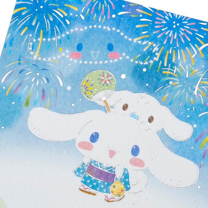 Sanrio CNJSP 27-5 686107 Message Card Summer Postcard Cinnamoroll Miruku