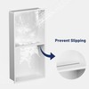 BATHLAVISH Stainless Steel Shower Niche 24" X 12" No Tile
