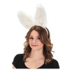 Elope White Bunny Bendable Ears Headband Standard, White