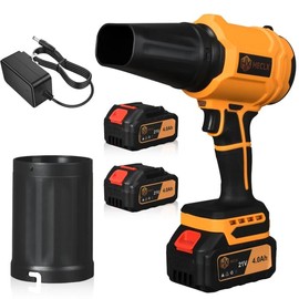 Leaf Blower Cordless,Handheld Leaf Blower with Battery and Charger,Handheld Leafs Blower Dryer air blowers for Patio Cleaning
