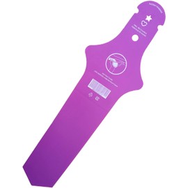 Ass Saver Motorcycle Rear Short Style Mudguard Cross Bike Fender Mountain Road Deadfly OVTSPO (Purple)