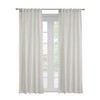 LOFT LIVING Davos Textered Jacquard Dual Header Curtain Panel 52"