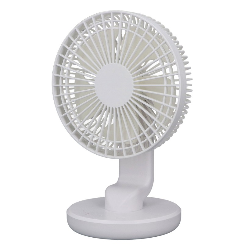 Small Desktop Fan USB Charging Adjustable Wind Speed 30 Degrees