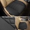 Black Panther 1 Pair PU Car Seat Covers, Front Seat