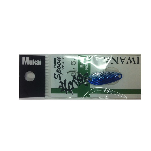 ムカイ(Mukai) ルアー 渓流 岩魚 2.5g #4 ブルーシルバー スプーン