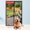 MUCH Magnetic Screen Door Mosquito Bug Net No Hands Entry